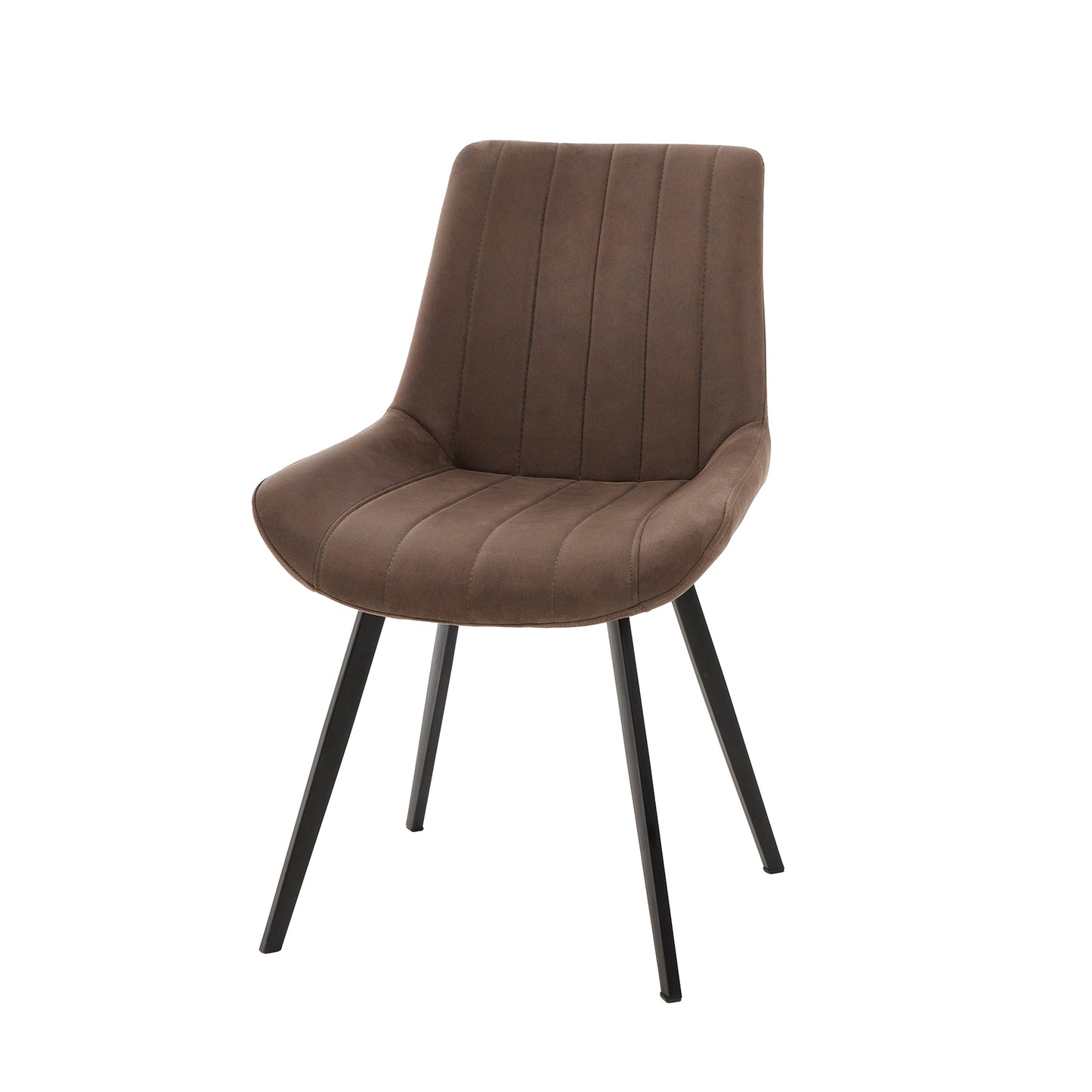 Malmo Coffee Dining Chair – Sleek Faux Leather Dining & Lounge Seating