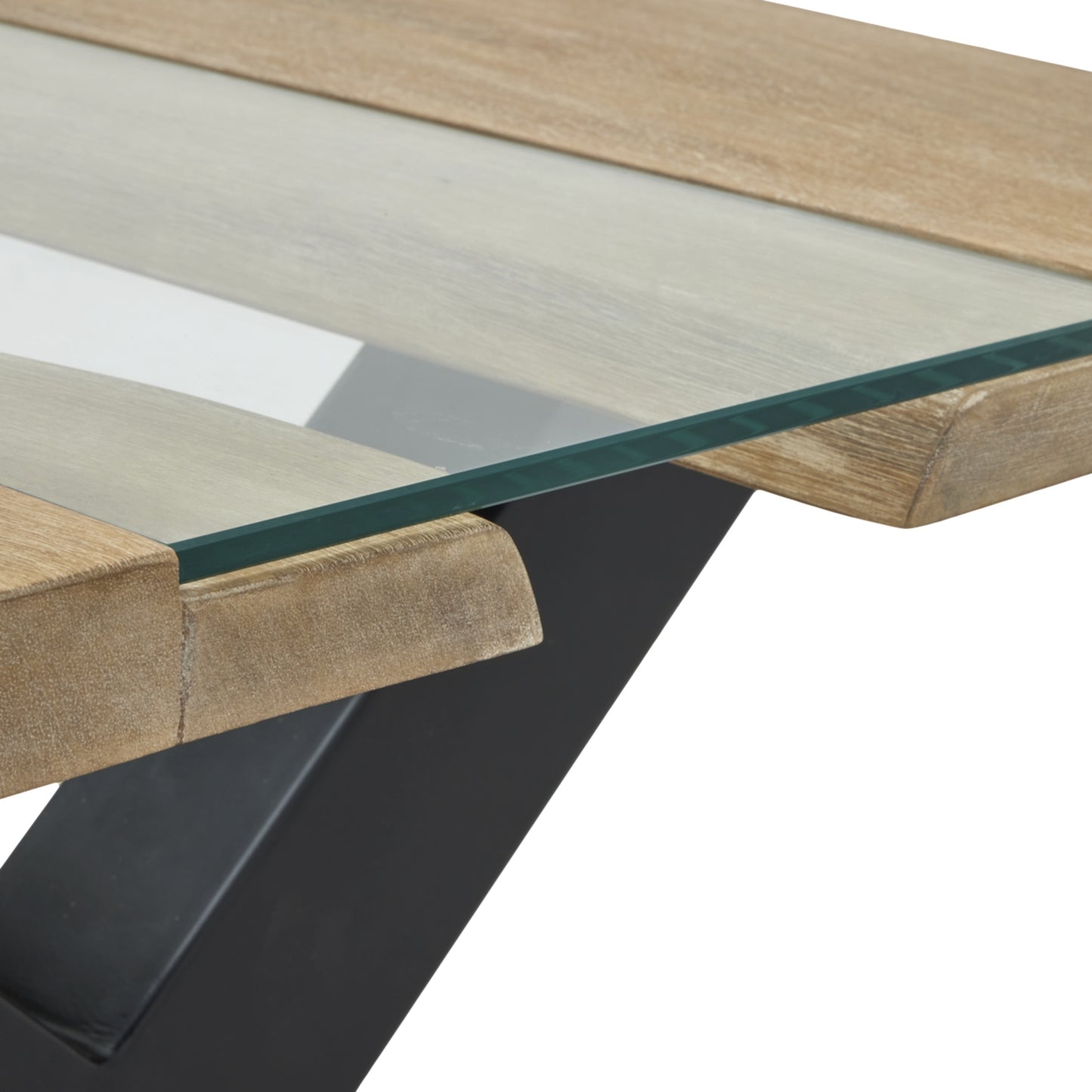 Live Edge Acacia River Coffee Table – Unique Resin Design