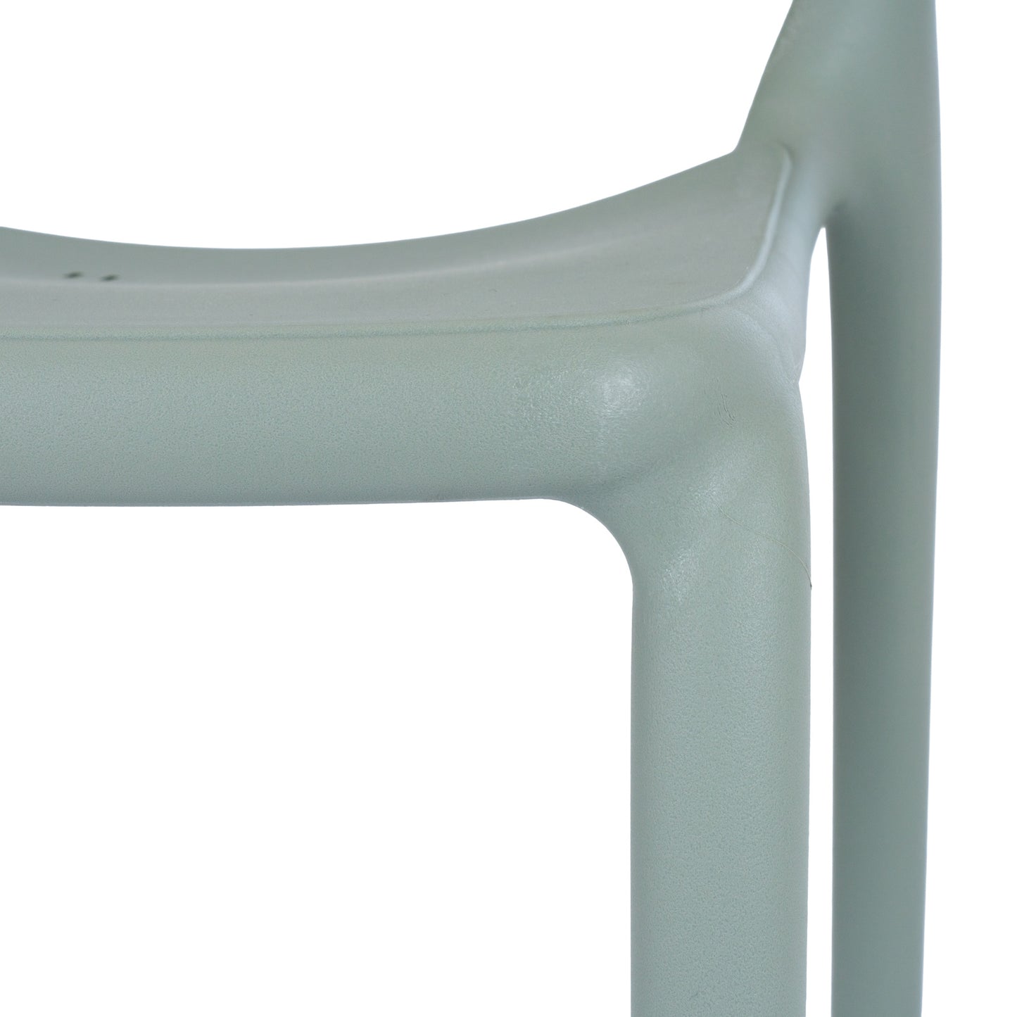 Velo French Grey Dining Chair | Stylish Indoor & Outdoor Plastic Garden Chair