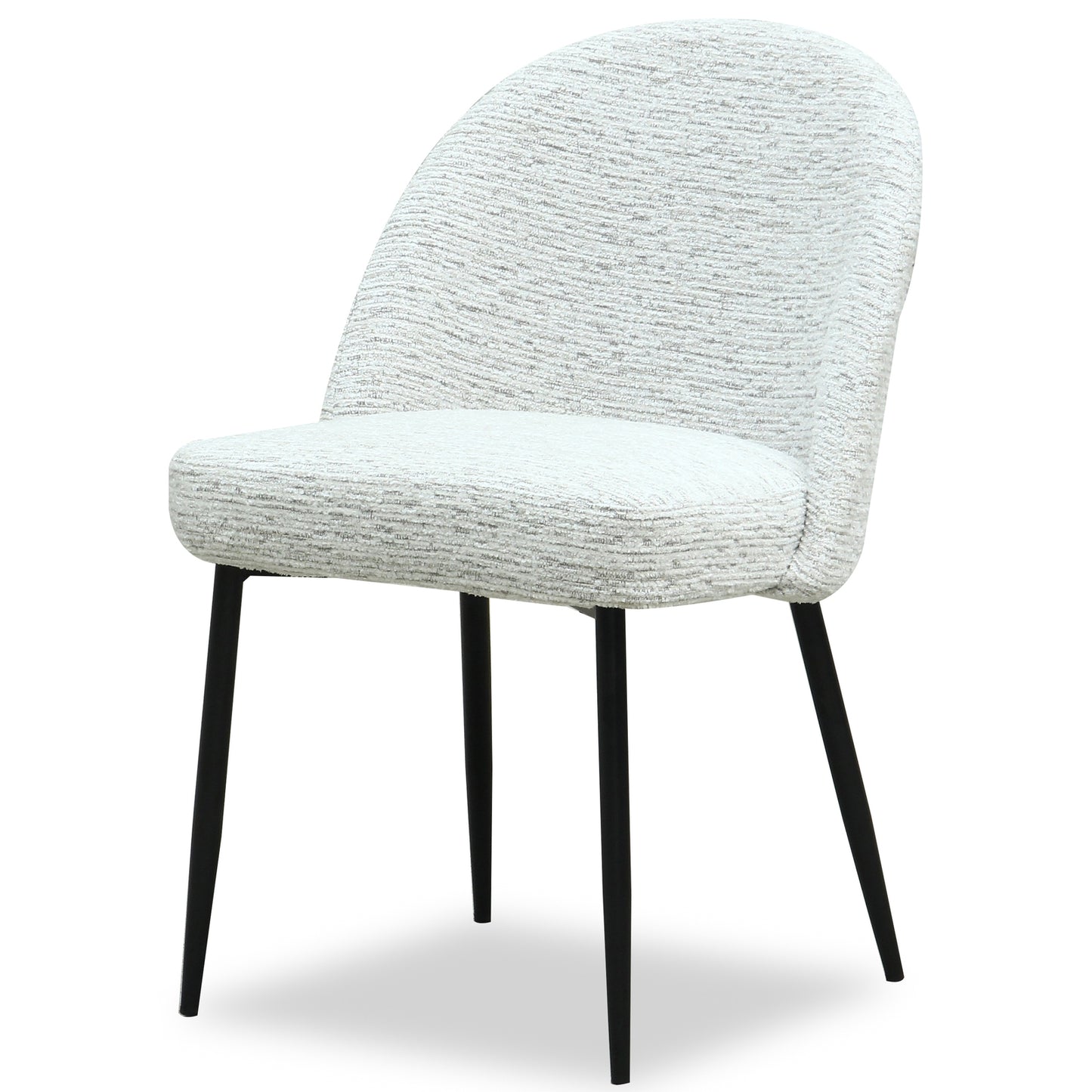 Sorelle Dining Chair | Textured Fabric Chair for Modern Dining Spaces
