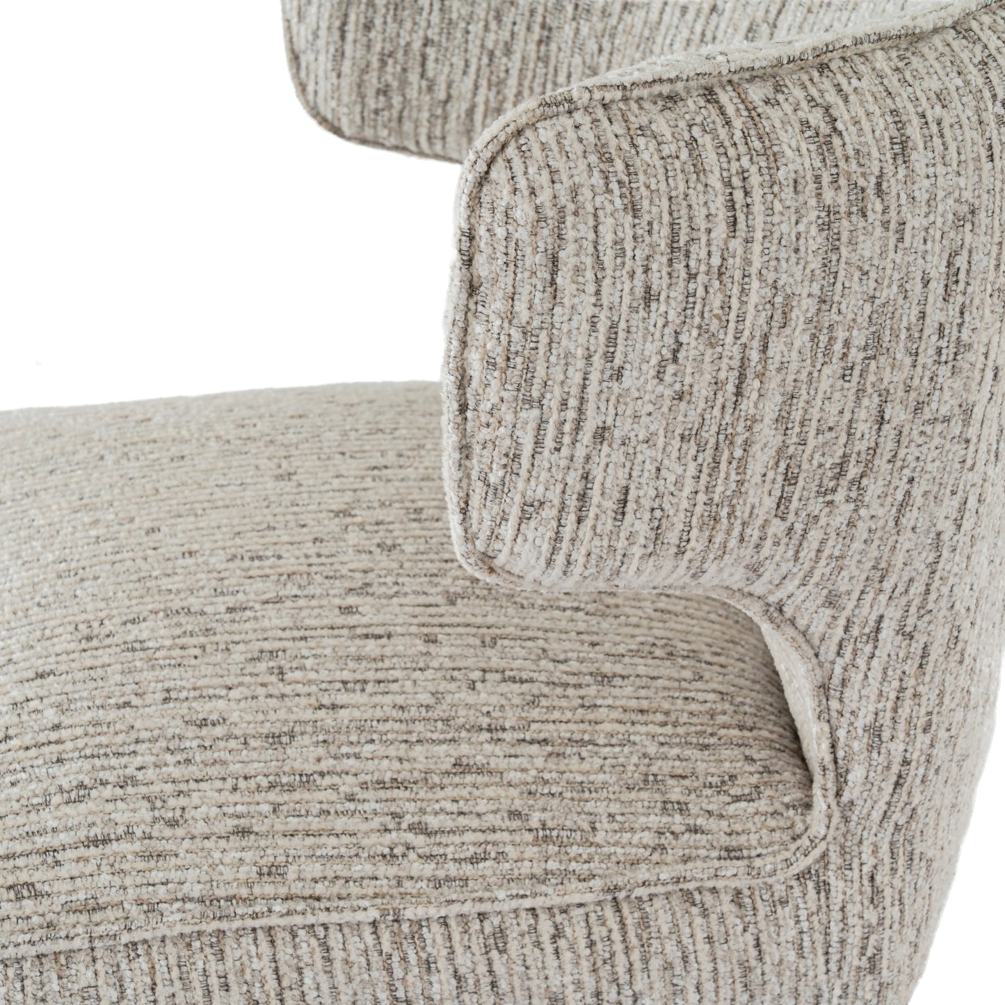 Avia Mist Dining Chair | Grey Fabric Upholstered Wooden Dining Seat