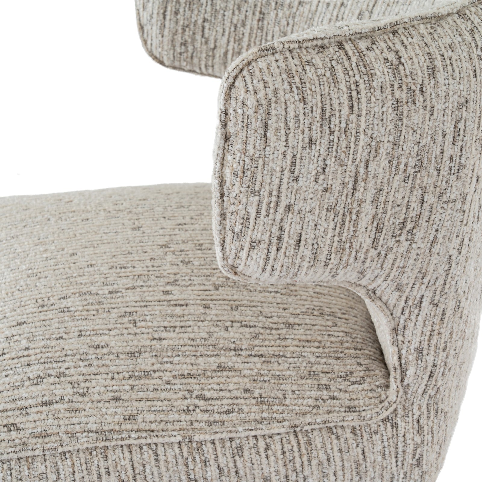 Avia Mist Dining Chair | Grey Fabric Upholstered Wooden Dining Seat