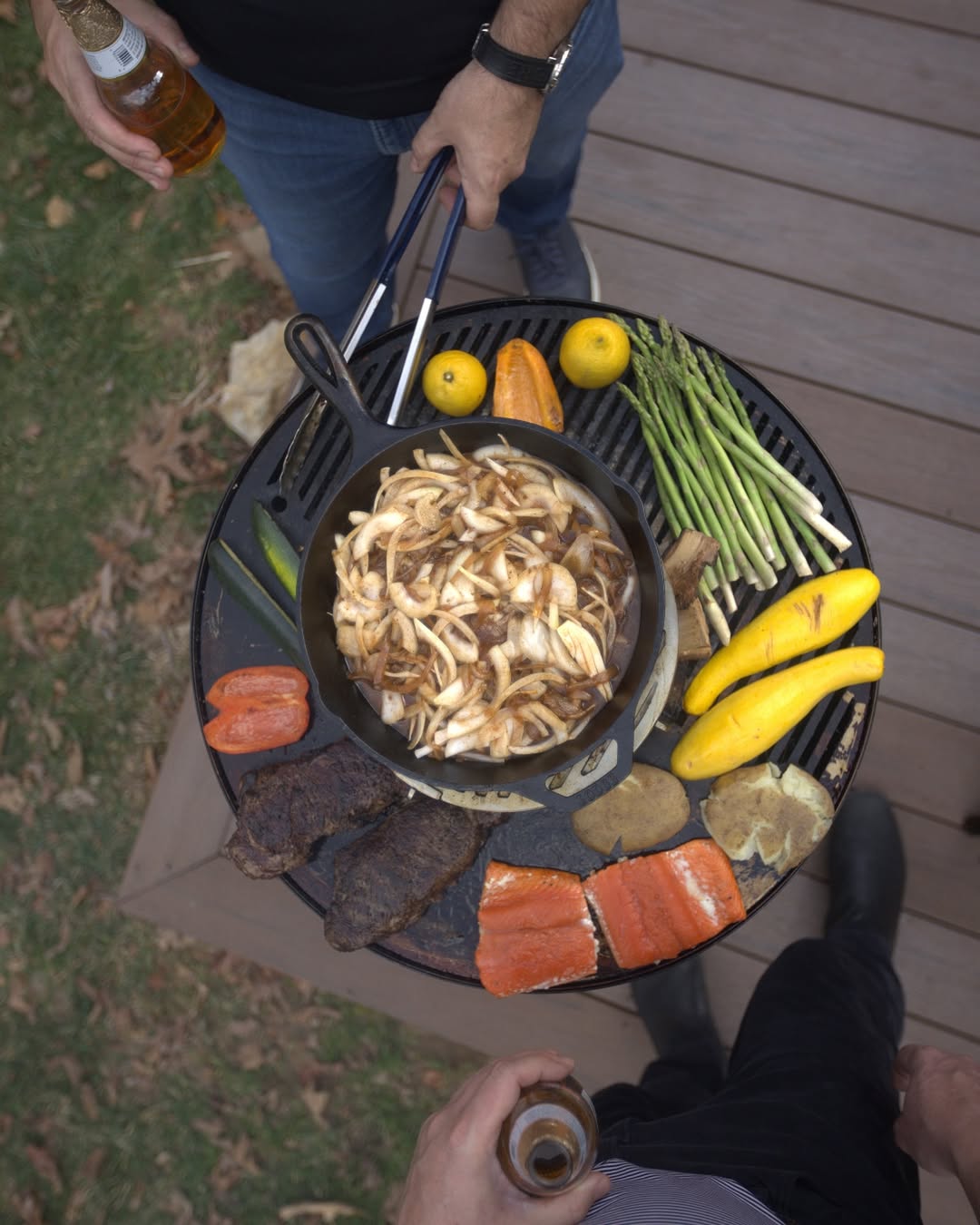 Alchemy Elevated Rack – Double Your Grilling Space Outdoors