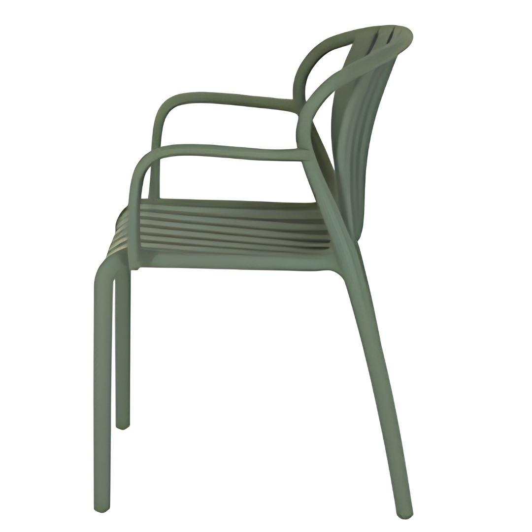 Axis French Grey Outdoor Carver Chair | Weather Resistant Garden Dining Chair
