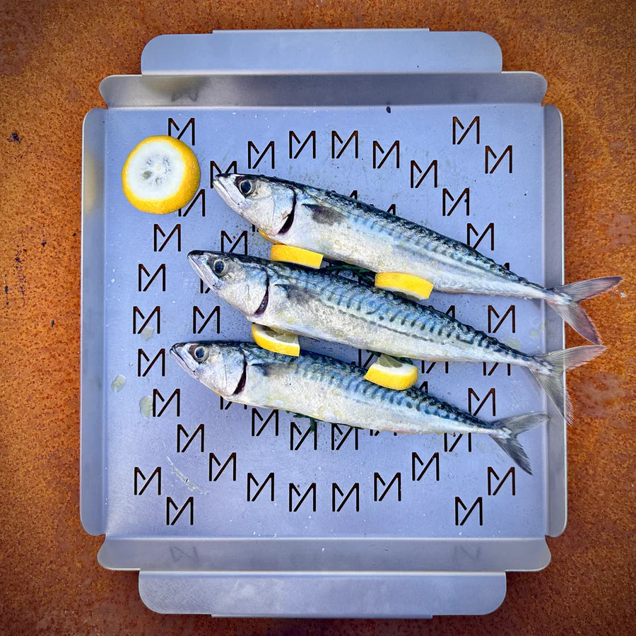 The Sizzle Tray – Asador Accessory | METARTAL Stainless Steel Grill Tray