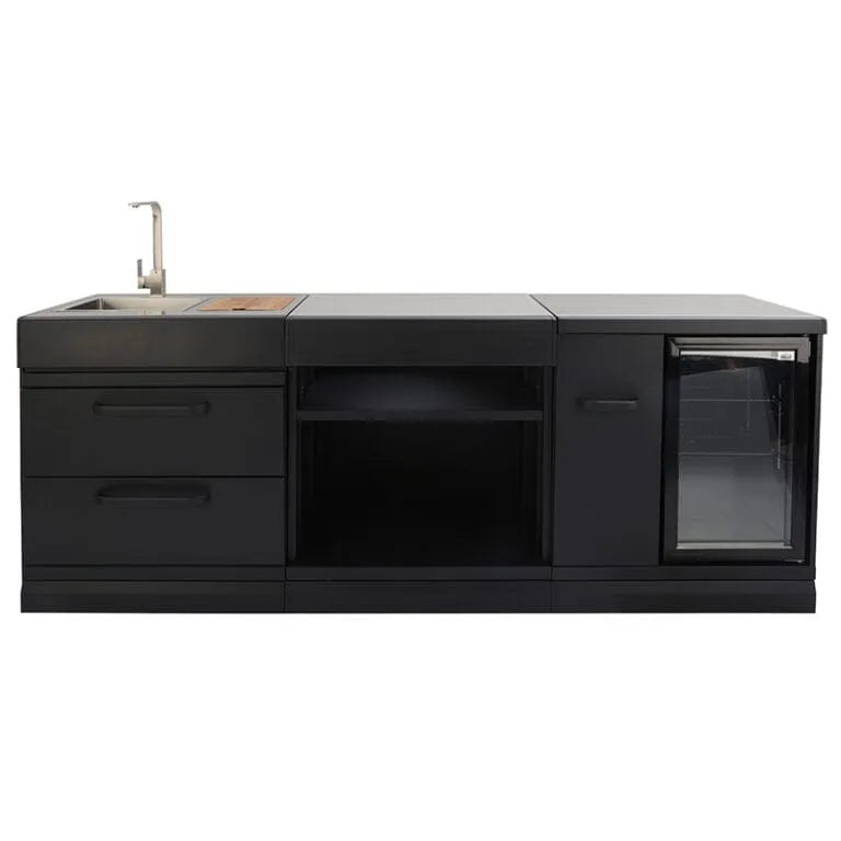 GRLLR Connect Kamado & Expansion Unit | Outdoor Kitchen Modular Worktop with Storage