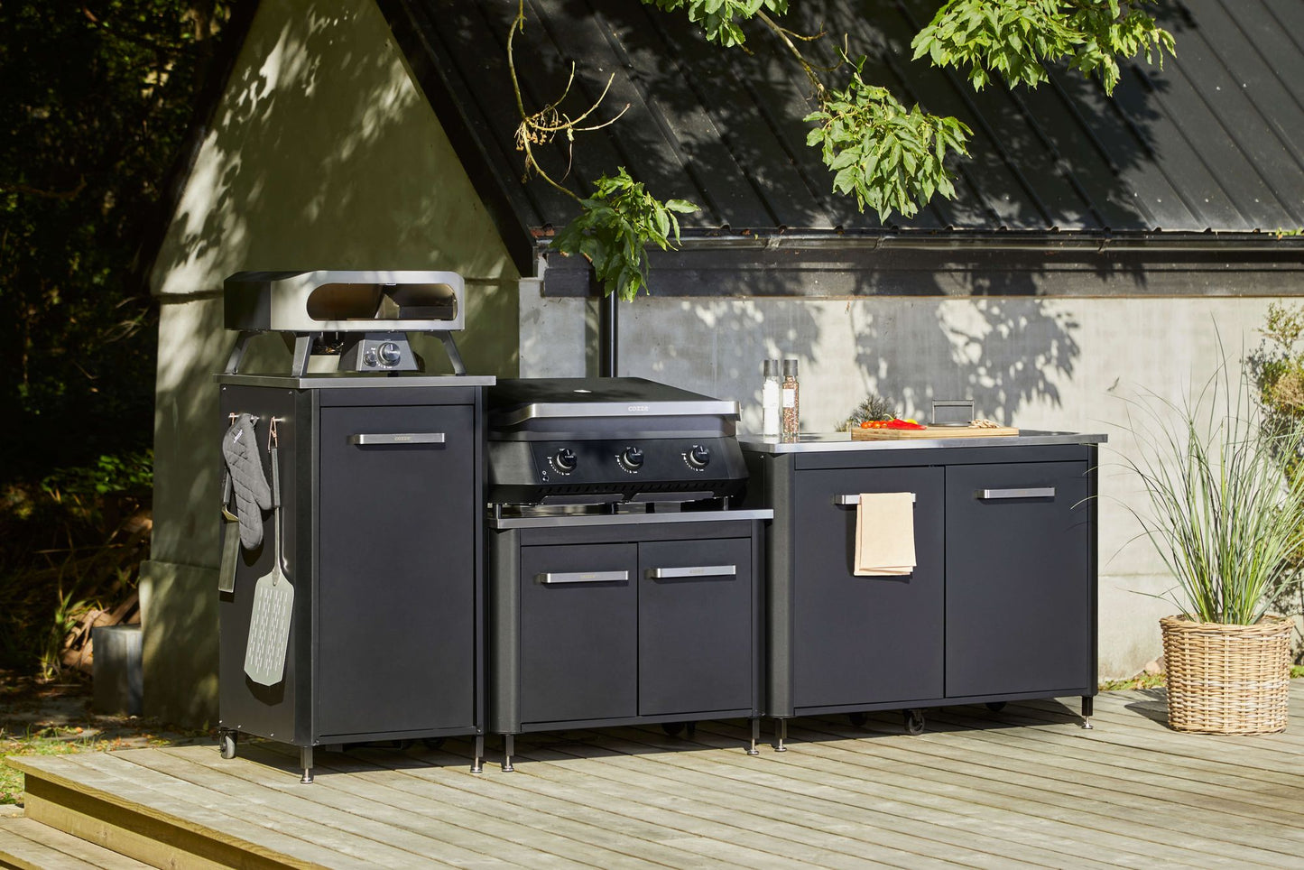 17" Classic Gas Pizza Oven – Fast Outdoor Cooking with 500°C Heat