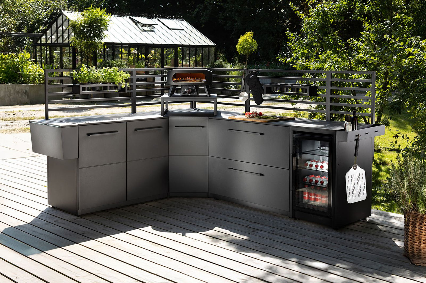 Cozze® Elements Outdoor Kitchen Fridge Module 52 x 60 x 90 cm
