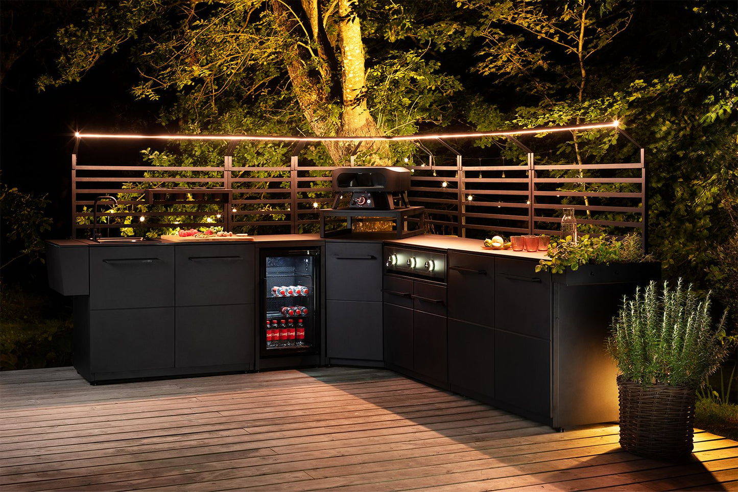 Cozze® Elements Outdoor Kitchen Fridge Module 52 x 60 x 90 cm