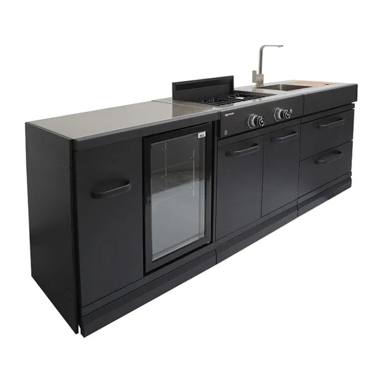 GRLLR Connect Cooling Unit | Outdoor Kitchen Modular Worktop with Storage