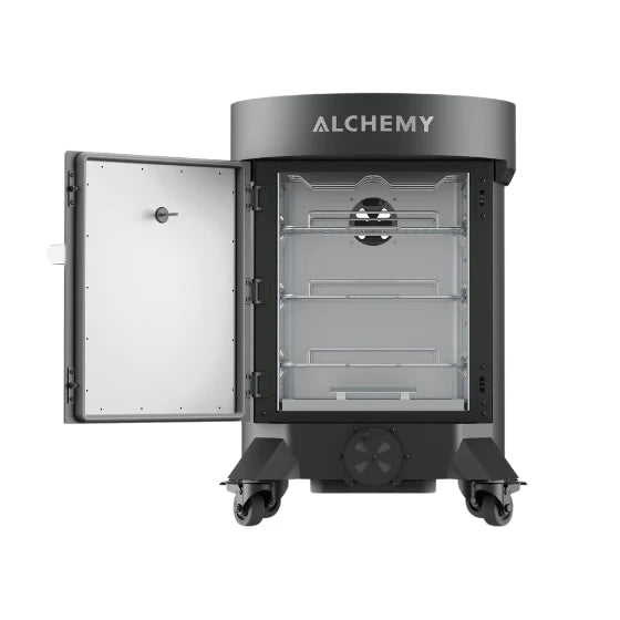 Alchemy 24″ Smoker Grill & Plancha 3‑in‑1 – Live‑Fire Outdoor Cooker