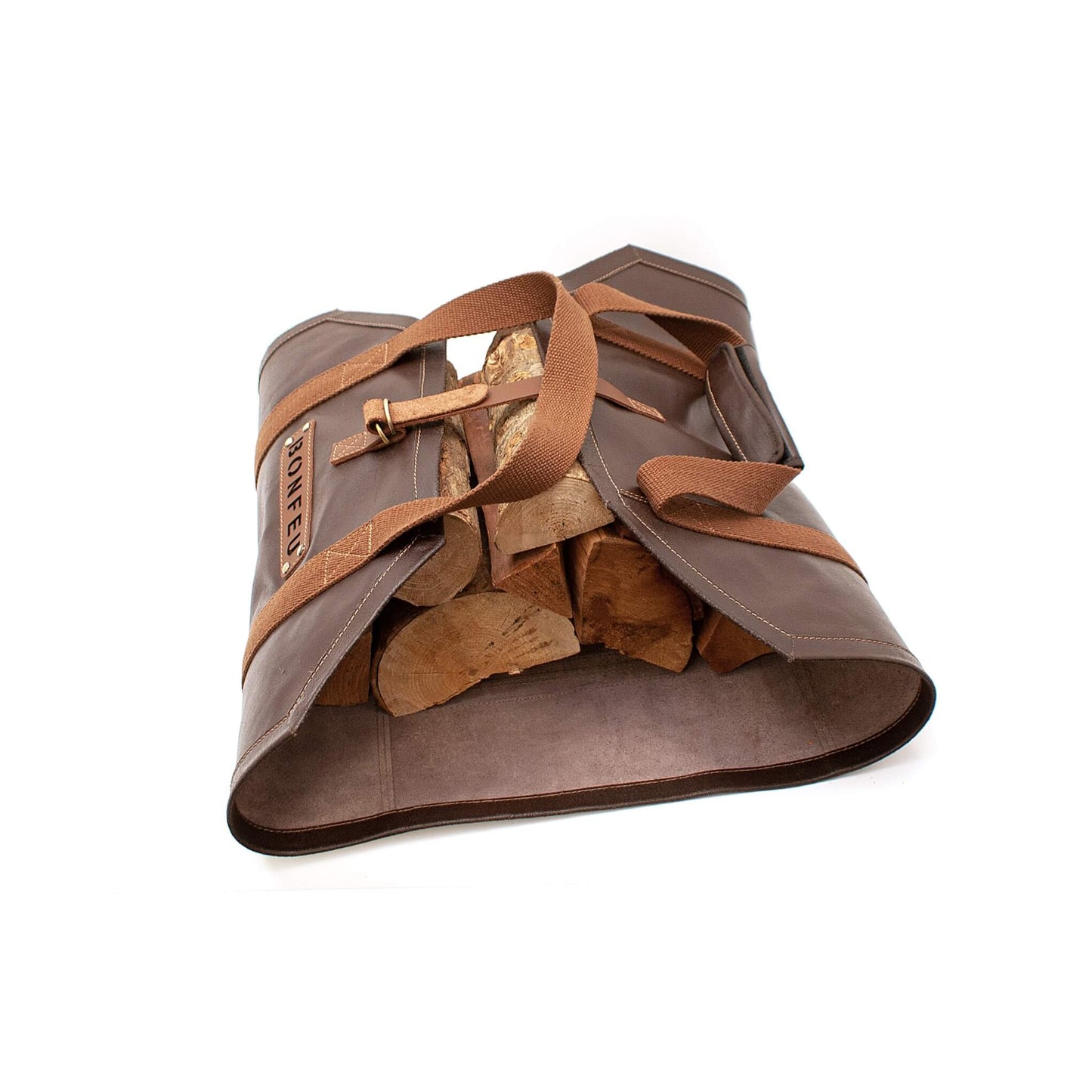BonFeu Leather Log Bag
