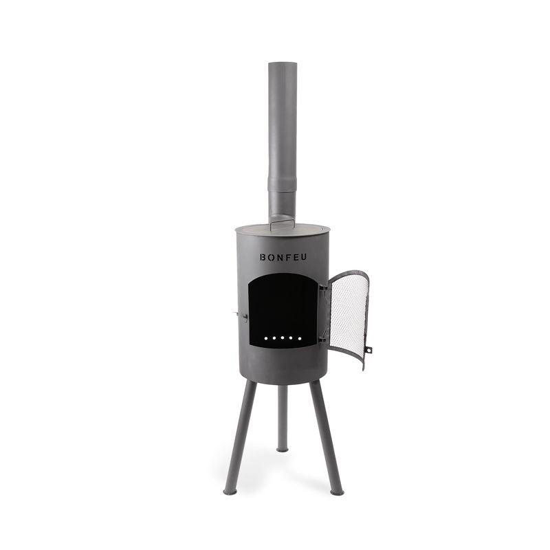 BonFeu, BonGiano SP, Outdoor Fireplace, Black