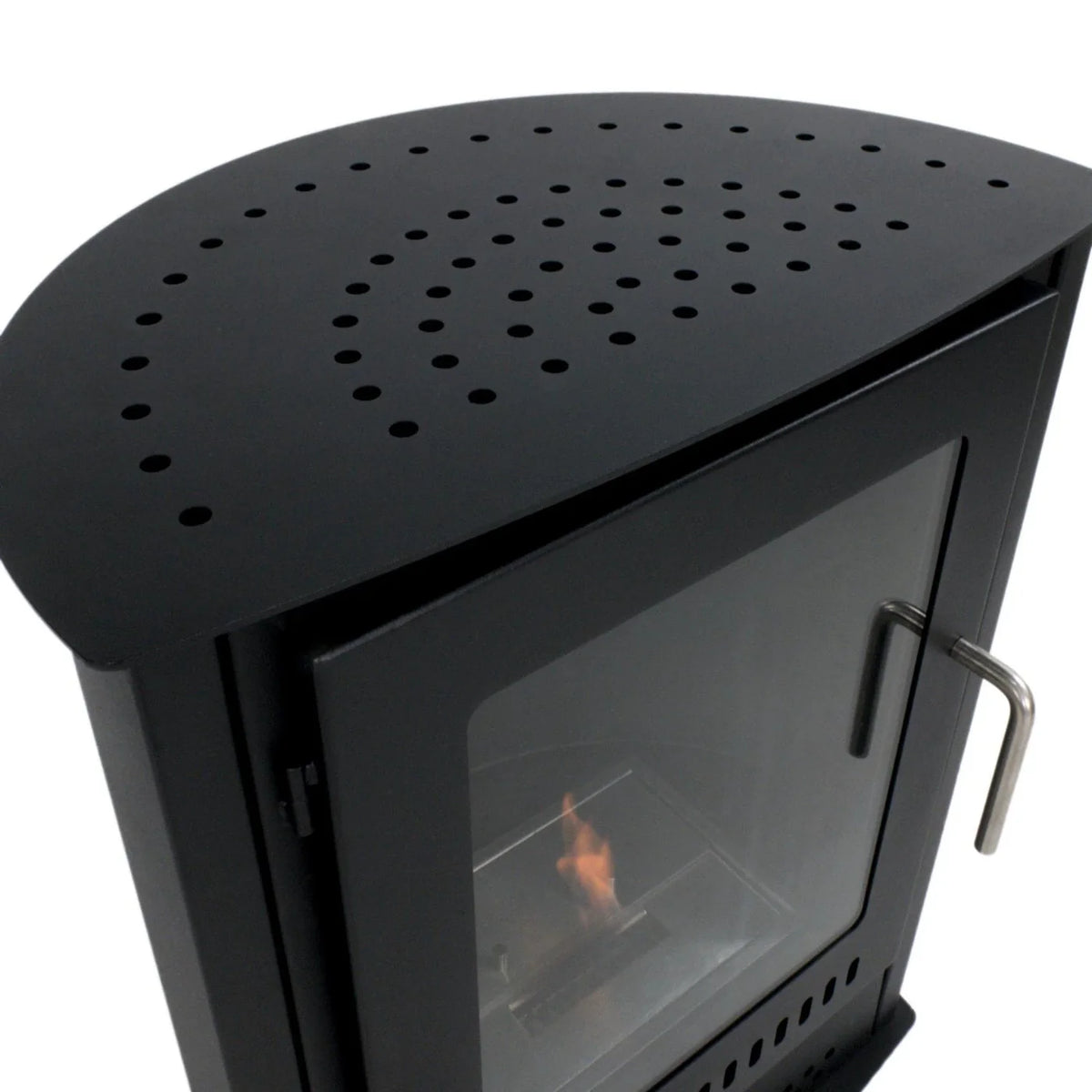 ScandiFlames Carson Small Black Bioethanol Fireplace