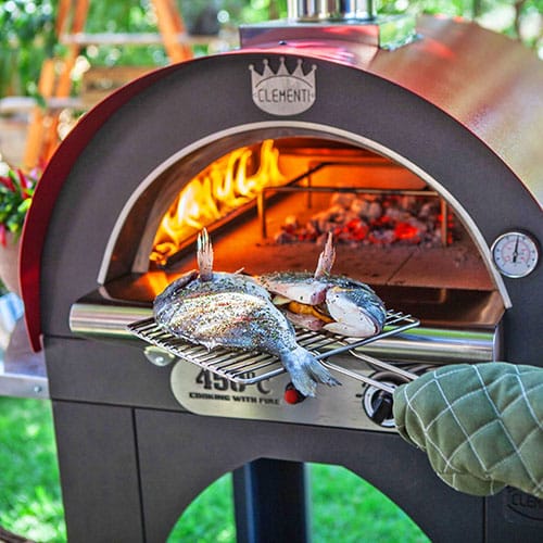 Clementi, Pulcinella, Dual Fuel Pizza Oven, Copper