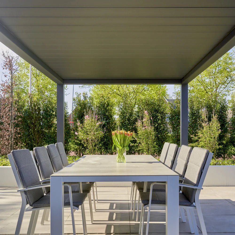 Deponti Pinela Deluxe Electric Retractable Aluminium Pergola