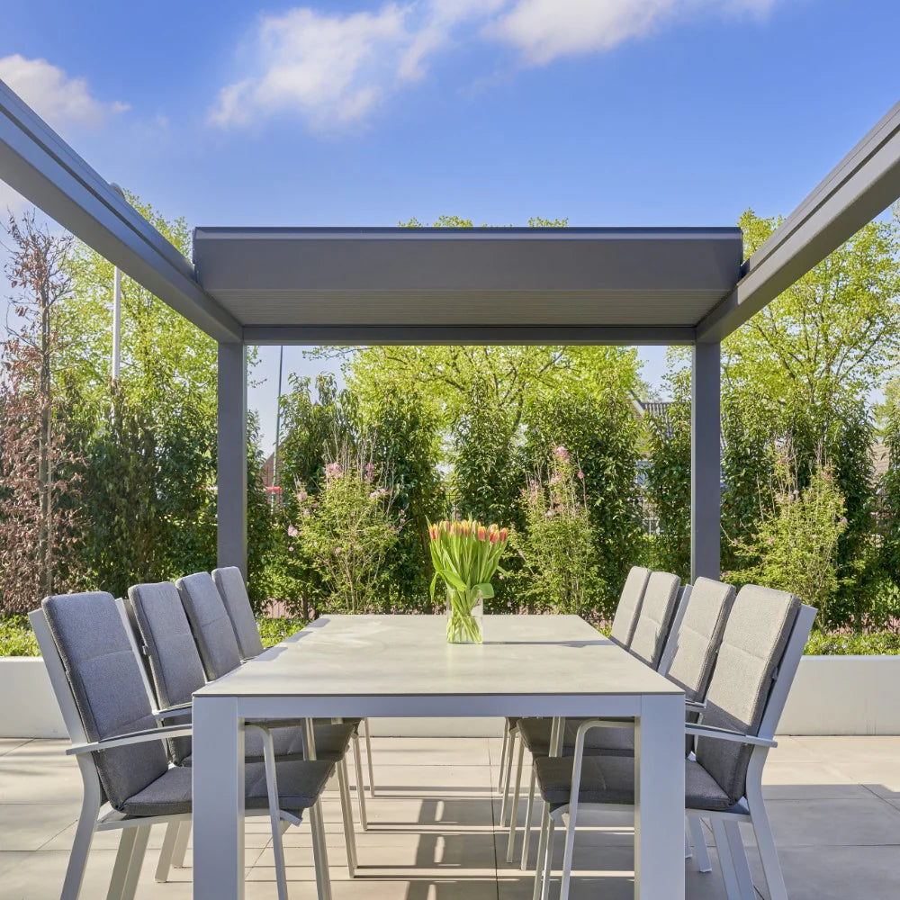 Deponti Pinela Deluxe Electric Retractable Aluminium Pergola