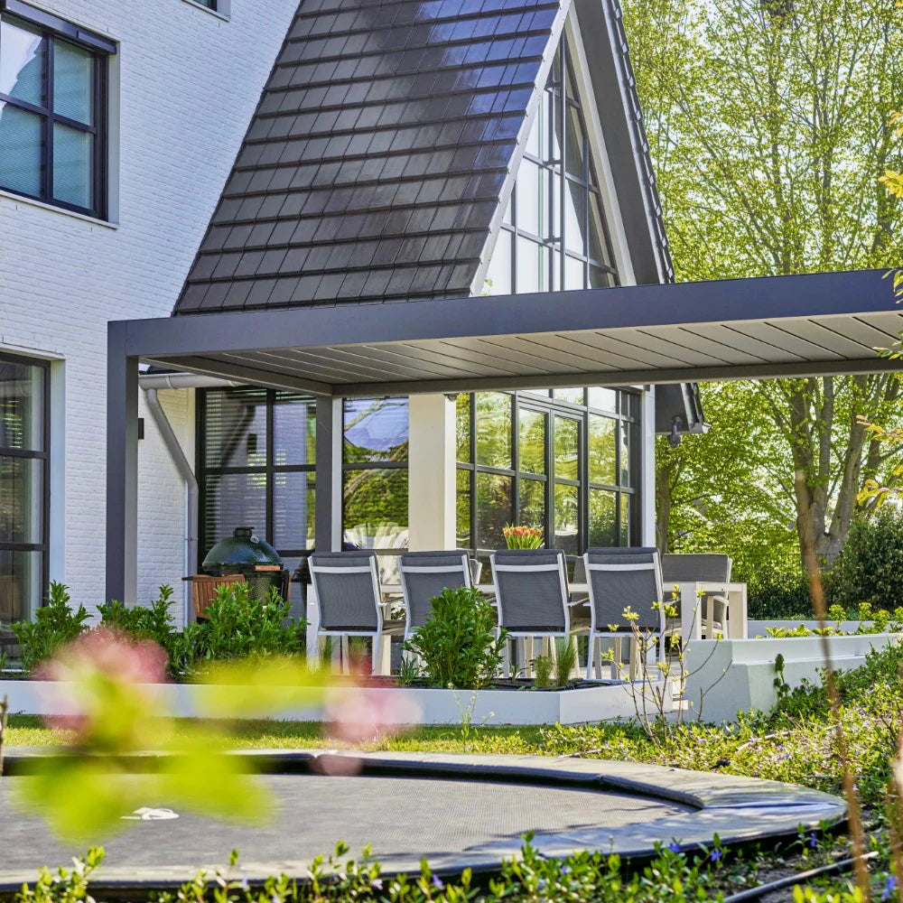 Deponti Pinela Deluxe Electric Retractable Aluminium Pergola