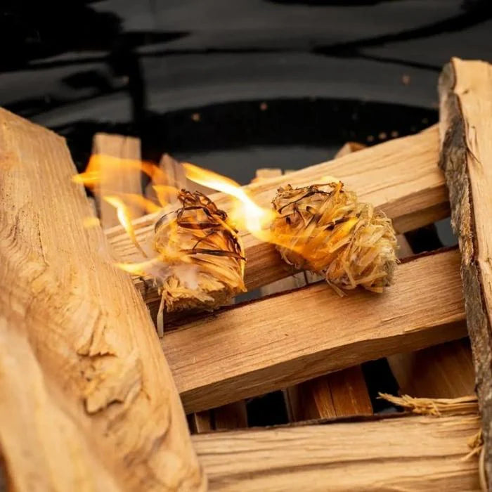 Kindling Cracker Natural Firelighters 4-Pack – Eco-Friendly Fire Starters