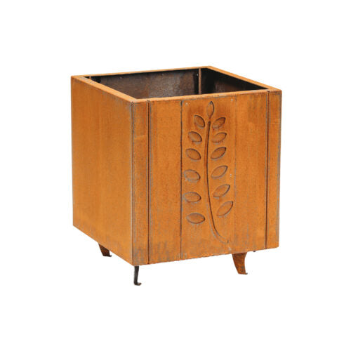 GrillSymbol Fat Ballerina XL Corten Steel Planter for Stylish Outdoor Spaces