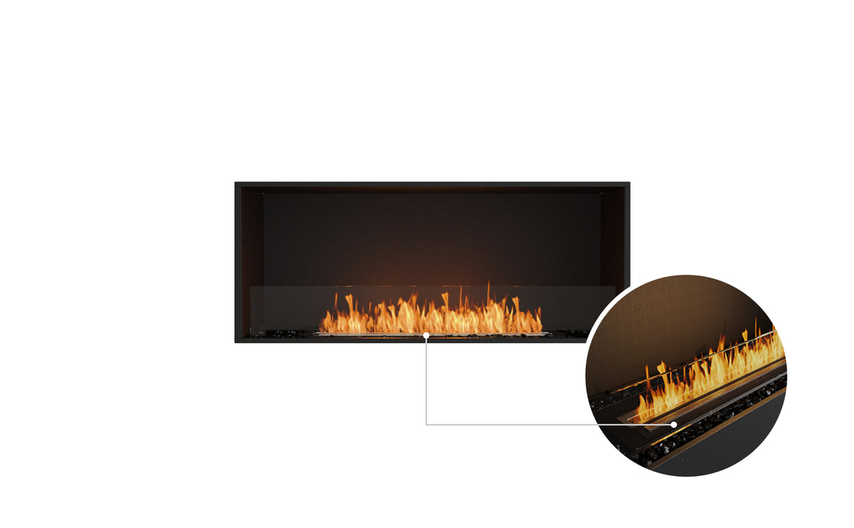 EcoSmart Fire Flex 50SS Wide Single Sided Bioethanol Fireplace Insert