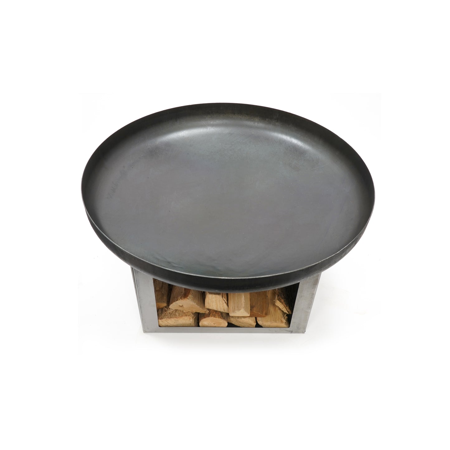 HEAT Fresvik Fire Bowl with Log Storage β 80cm