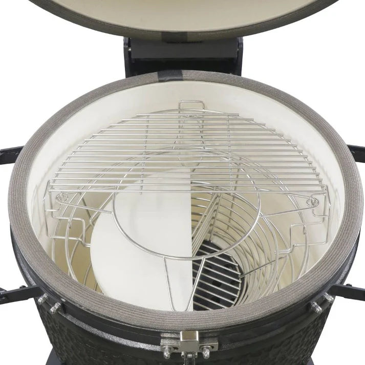 GRLLR Connect L-Shaped Modular Outdoor Kitchen with Kamado Grill, Sink, Stove & Fridge | Garden Kitchen UK
