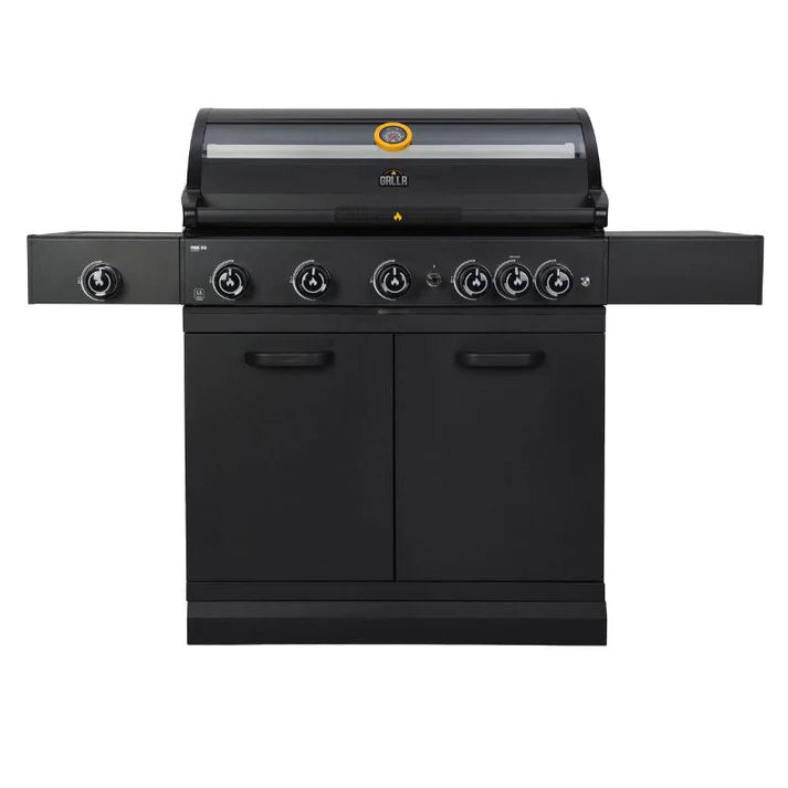 GRLLR Connect Outdoor Kitchen with G5S 5-Burner BBQ, Fridge & Sink