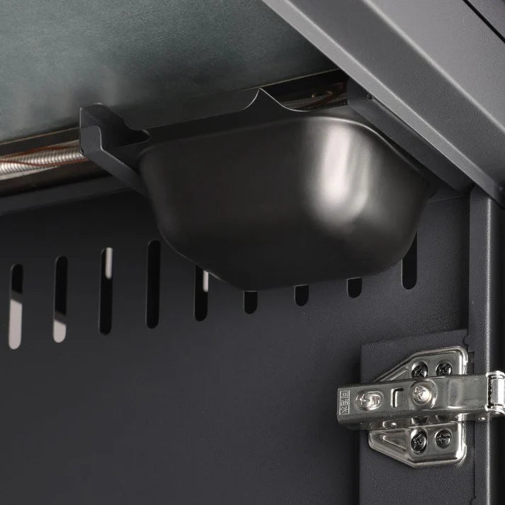GRLLR Connect Outdoor Kitchen with G5S 5-Burner BBQ, Fridge & Sink