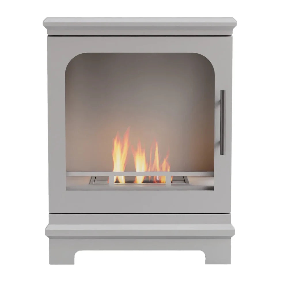 ScandiFlames Honolulu White Bioethanol Stove