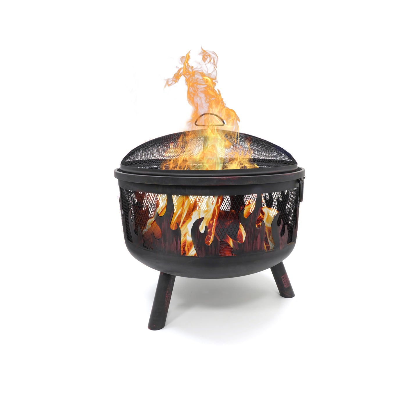 HEAT Hornset Fire Pit – Steel Garden Fire Bowl