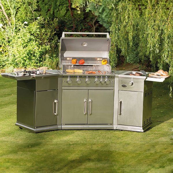 Lifestyle, Bahama Island Gas BBQ, Stainless Steel