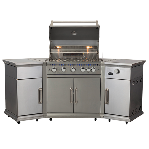 Lifestyle, Bahama Island Gas BBQ, Stainless Steel