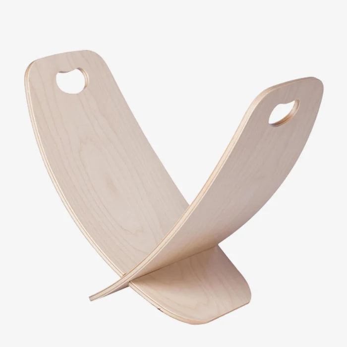 Log Rack Natural – Nordic Style Birch Firewood Storage