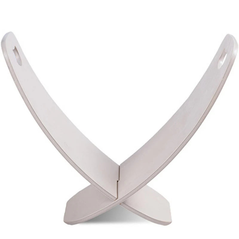 White Birch Log Rack – Indoor Firewood Holder in Nordic Design