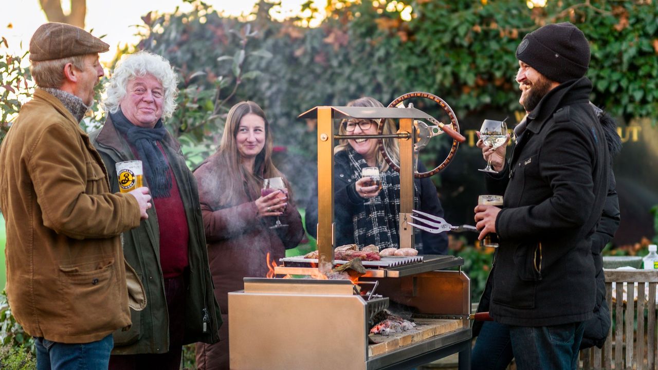 The Asador Nino Grill Only | Handmade Stainless Steel Argentine Grill