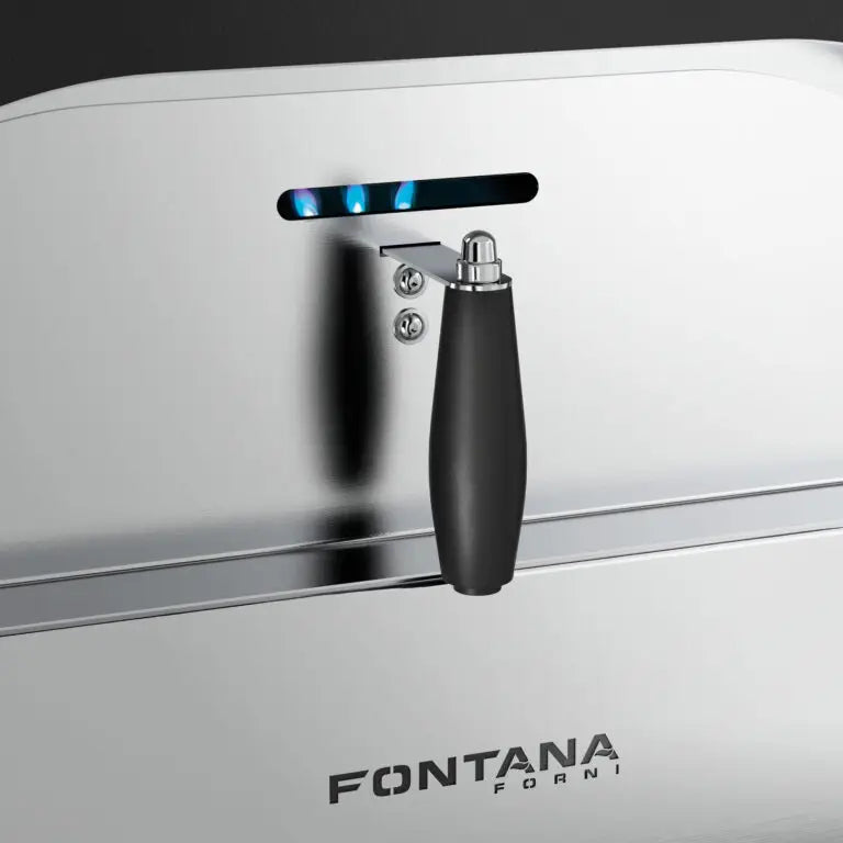 Fontana, Maestro 60, Pearl Grey, Gas Pizza Oven