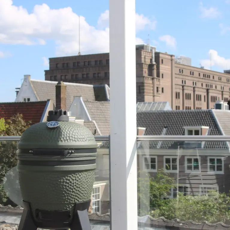 Moddern Kamado Olive Green Aluminum Base and Legs (black)