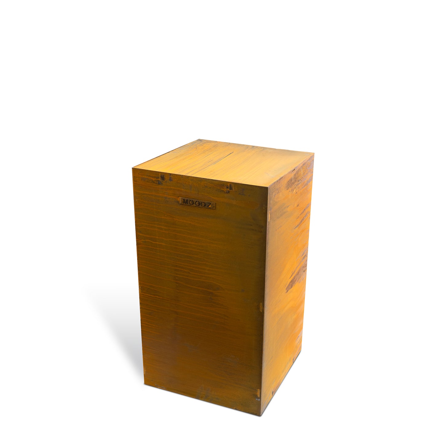 MOODZ Fire Bowl Base – Rusty Brown, Outdoor Garden & Patio Feature
