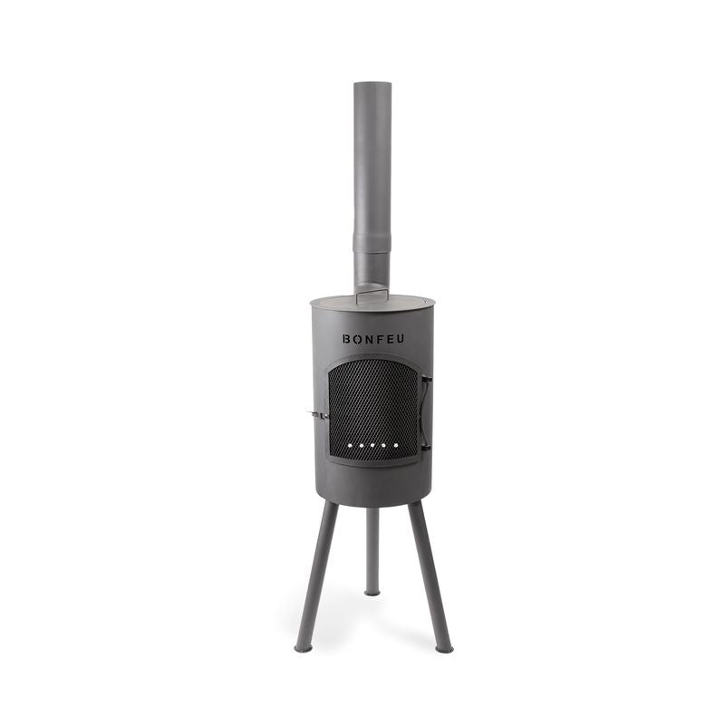 BonFeu, BonGiano SP, Outdoor Fireplace, Black