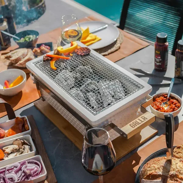 GRLLR Osaka Shichirin | White