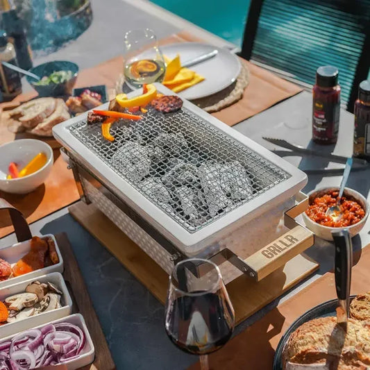 GRLLR Osaka Shichirin | White