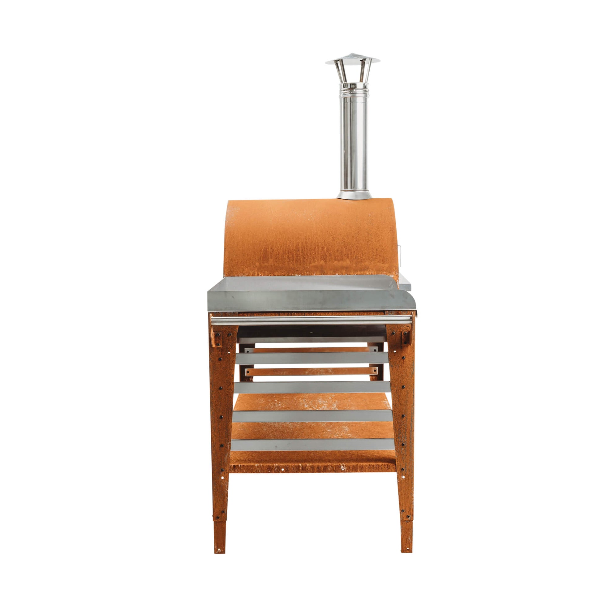 GrillSymbol Wood Fired Pizza Oven with Stand and Side Table Pizzo-XL-Set