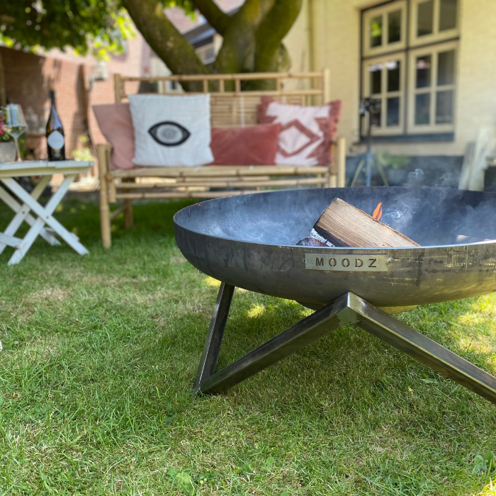 MOODZ Fire bowl Star Frame, Stainless Steel