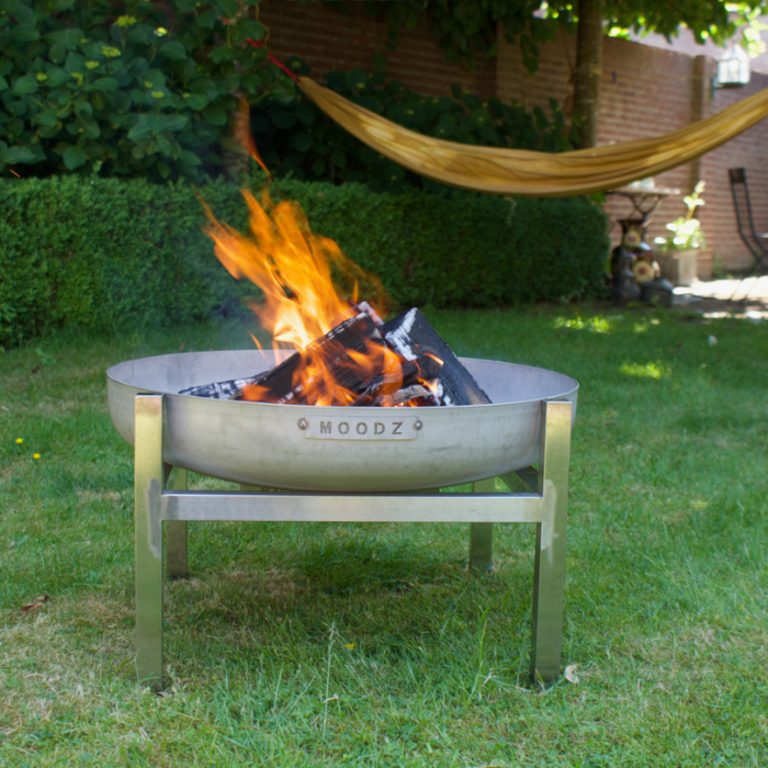 Moodz Fire Bowl Classic, Stainless Steel