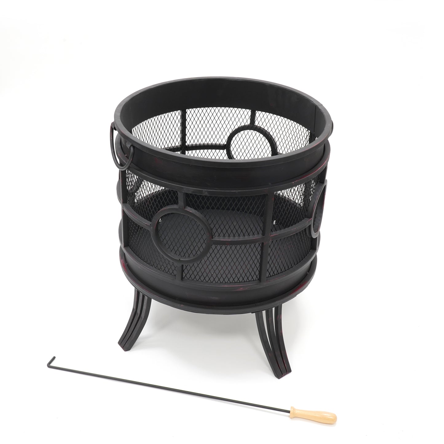 HEAT Tynset Fire Pit – Bronze Effect Garden Basket