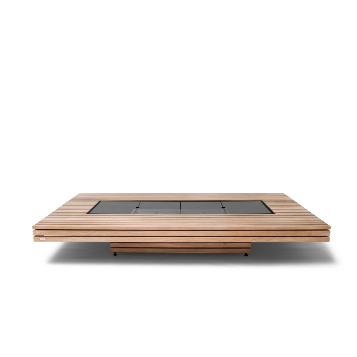 EcoSmart L65 Cover Plate | Smoke Grey Toughened Glass