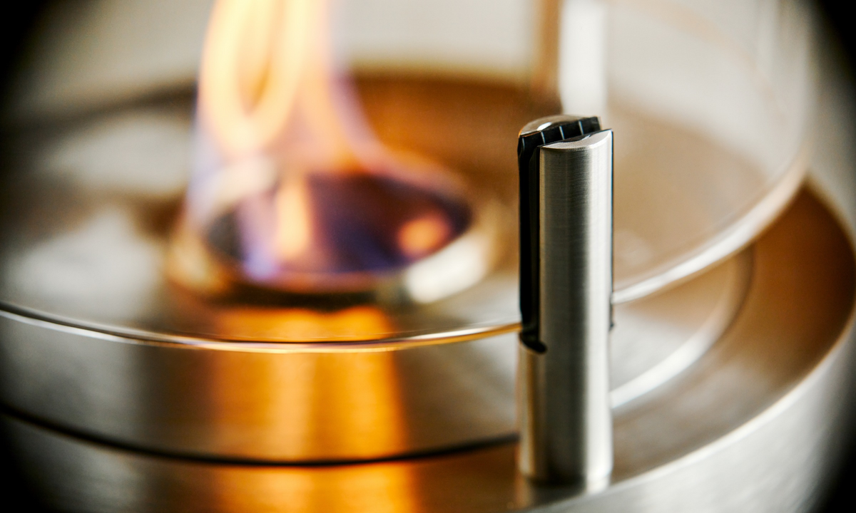EcoSmart Fire Be Freestanding Bioethanol Fireplace for Indoor or Covered Outdoor Use