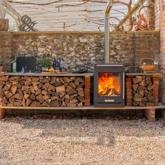 BBQube Grill and Heater for Outdoor Kitchen