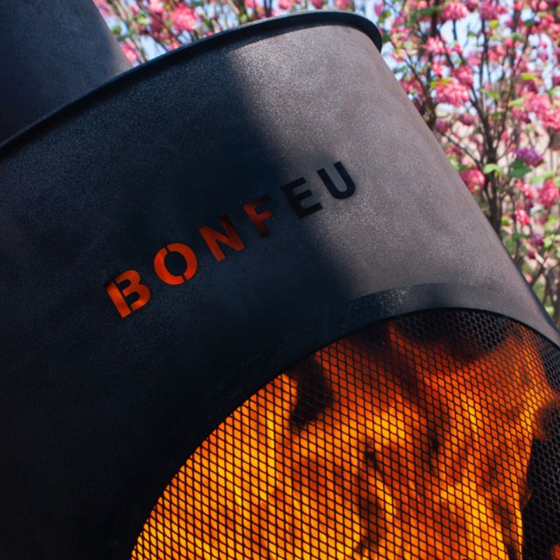 BonFeu, BonTon 60, Outdoor Fireplace, Black